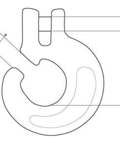 Gancho forestal G80 10 mm