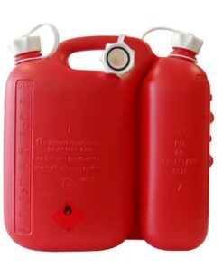 Bidón combinado rojo