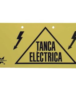 Letrero indicador en catalán