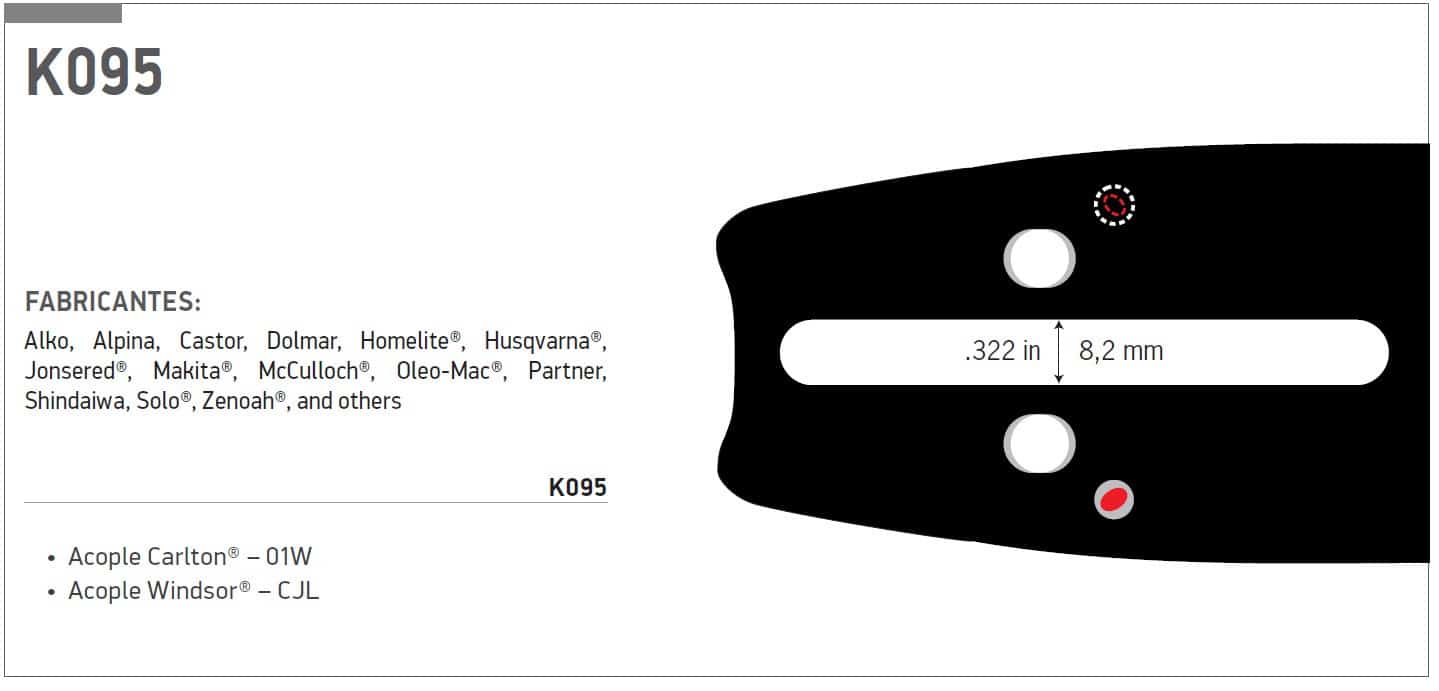 Espasa oregon AdvanceCut 325 18" (45cm) 1,3mm 180MLBK095 - Imatge 2