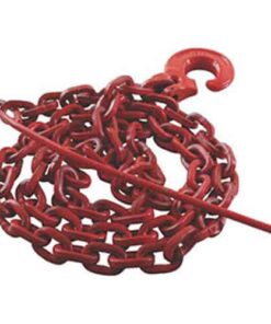 cadena cortada cabrestante