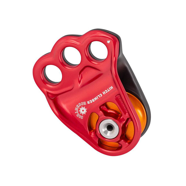 Polea DMM Hitch Climber Eccentric Red