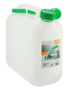 Bidón de combustible 10 l transparente