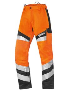 Pantalones para desbrozar naranja Stihl FS Protect