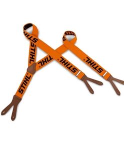 Tirantes elásticos botones 120 cm naranja