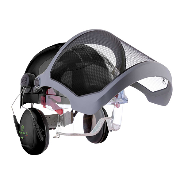 Casco Grünholz forestal negro - Imagen 5