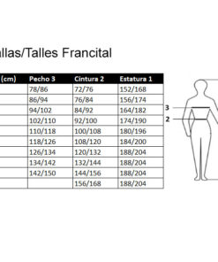 talles francital
