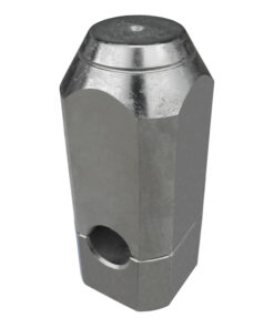 Molde prensa cable acero